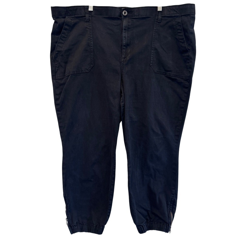 Torrid Jogger Pants 22R Black Y2K Gorpcore Grunge Gothic Cargo Outdoor Casual